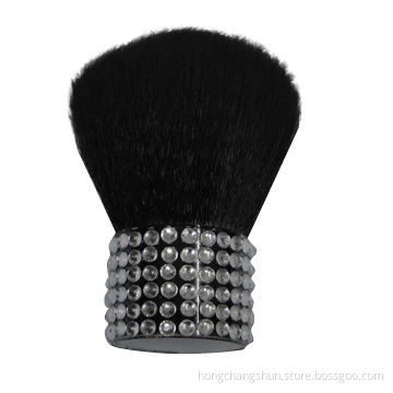 Kabuki Makeup Brush with Goat Bristles, OEM and ODM Orders are Welcome, Stone Handle